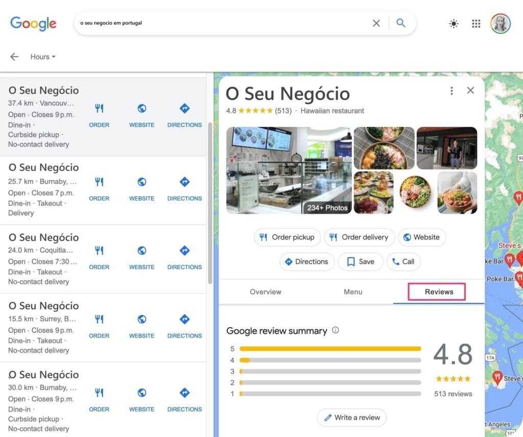 GOOGLE My Business